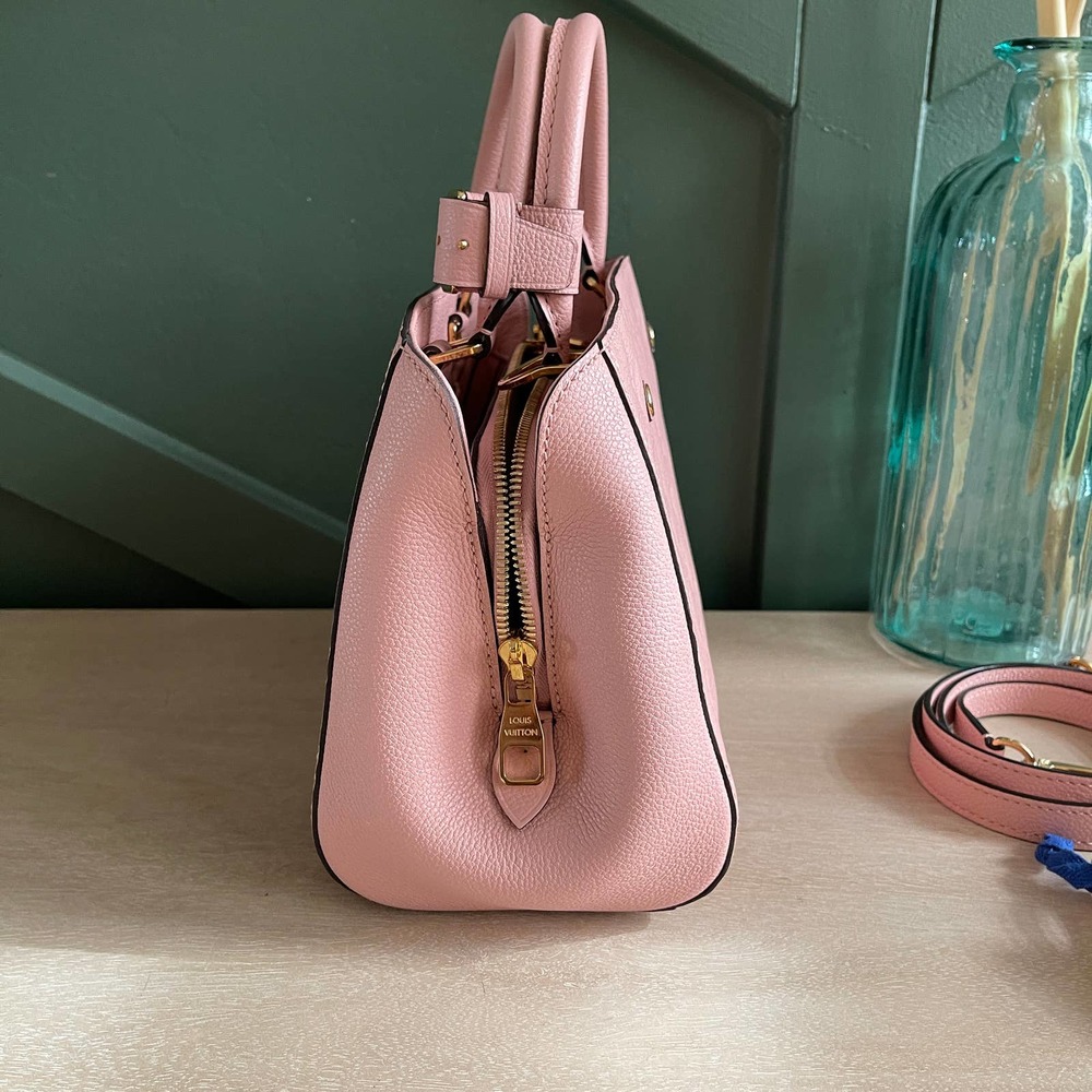❌SOLD❌ Louis Vuitton Montaigne BB Empreinte Leather Rose Poudre Crossbody Bag - Picture 6 of 17